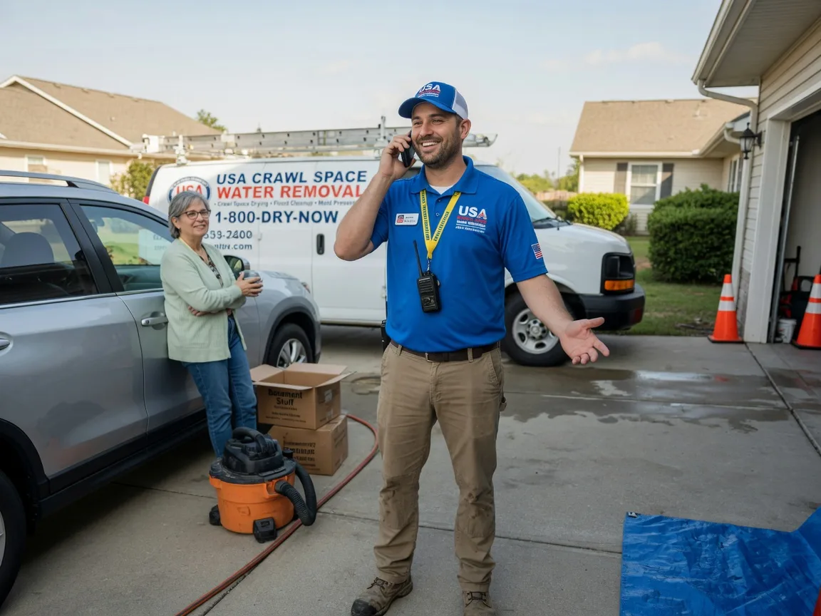 Crawl Space Water Removal New Augusta, MS FAQs